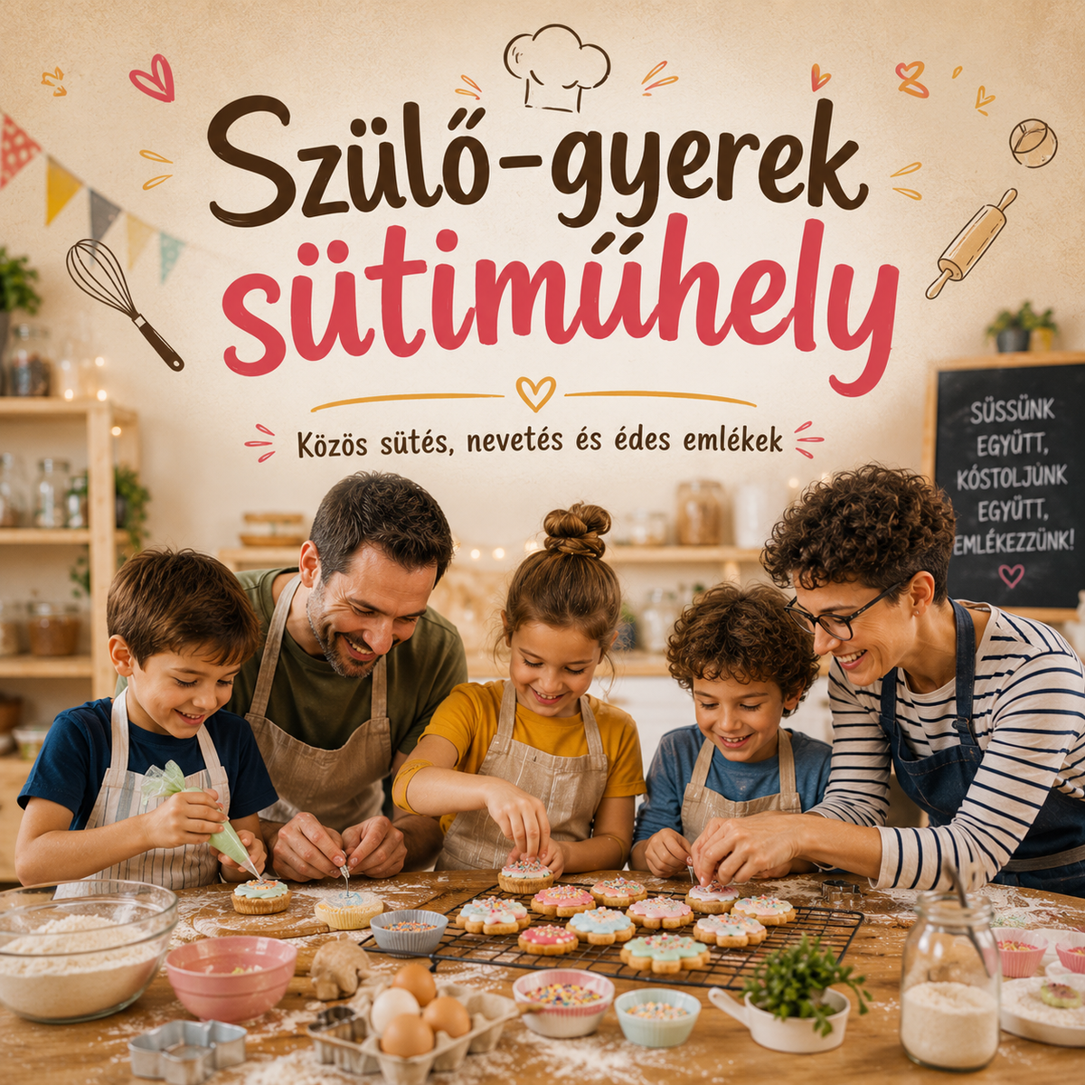 Szülő-gyerek sütiműhely