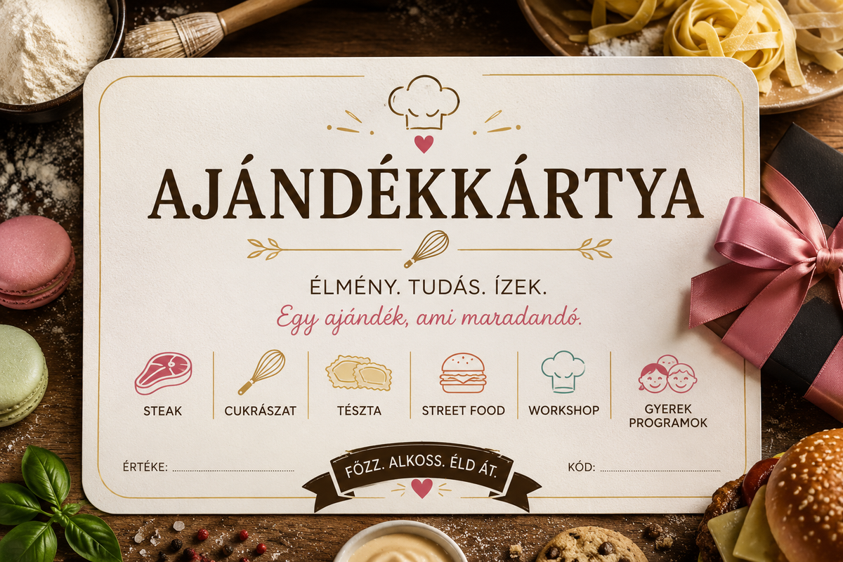 Workshop ajándékkártya